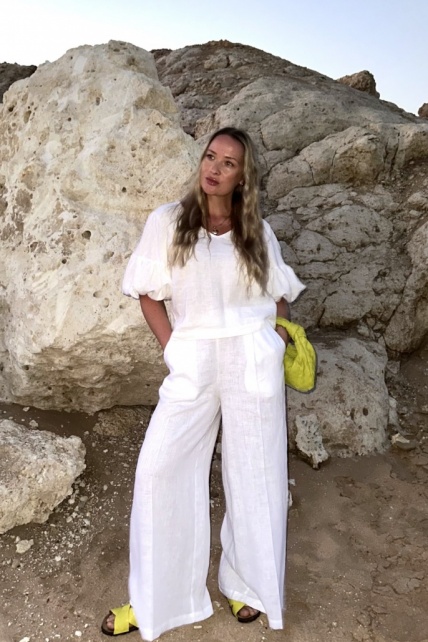 Alyssa льняные брюки